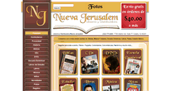 Desktop Screenshot of librerianuevajerusalem.com